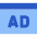Web Advertising Icon from Sharp Flat Set