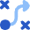 Workflow Arrow Strategy Tactic Plan Icon from Flex Flat Set