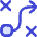 Workflow Arrow Strategy Tactic Plan Icon from Flex Duo Set