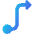 Workflow Project Arrow Icon from Core Gradient Set