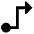 Workflow Project Arrow Icon from Sharp Solid Set