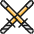 Martial Arts Swords icon - Free transparent PNG, SVG. No sign up needed.