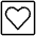 Mask Heart Icon from Ultimate Light Set