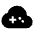 Cloud Gaming Fill Icon from Outlined Fill - Material Pro Set