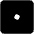 Dice 1 Fill Icon from Outlined Fill - Material Pro Set