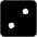 Dice 2 Fill Icon from Outlined Fill - Material Pro Set