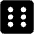 Dice 6 Fill Icon from Outlined Fill - Material Pro Set