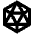 Dice Alt Fill Icon from Outlined Fill - Material Pro Set
