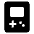 Gameboy Fill Icon from Outlined Fill - Material Pro Set