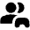 Multi Player Fill Icon from Outlined Fill - Material Pro Set