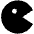 Pacman Fill Icon from Outlined Fill - Material Pro Set