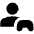 Single Player Fill Icon from Outlined Fill - Material Pro Set
