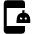 Ai Robot Smartphone Fill Icon from Outlined Fill - Material Pro Set