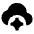 Ai Spark Cloud Fill Icon from Outlined Fill - Material Pro Set