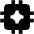 Ai Spark Microchip Fill Icon from Outlined Fill - Material Pro Set
