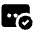 Password Input Approved Fill Icon from Outlined Fill - Material Pro Set