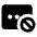 Password Input Block Fill Icon from Outlined Fill - Material Pro Set
