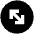 Arrow Expand Circle Alt Fill Icon from Outlined Fill - Material Pro Set