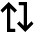 Arrow Reload Vertical Fill Icon from Outlined Fill - Material Pro Set