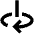 Arrow Rotate Vertical Axis Right Fill Icon from Outlined Fill - Material Pro Set
