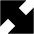 Big Arrow Diagonal Expand Alt Fill Icon from Outlined Fill - Material Pro Set
