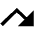 Triangle Arrow Bounce Down Right Fill Icon from Outlined Fill - Material Pro Set