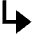 Triangle Arrow Down Right Fill Icon from Outlined Fill - Material Pro Set