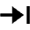 Triangle Arrow Last Fill Icon from Outlined Fill - Material Pro Set
