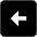 Triangle Arrow Left Square Fill Icon from Outlined Fill - Material Pro Set