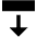 Triangle Arrow Move Down Fill Icon from Outlined Fill - Material Pro Set
