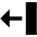 Triangle Arrow Move Left Fill Icon from Outlined Fill - Material Pro Set