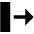 Triangle Arrow Move Right Fill Icon from Outlined Fill - Material Pro Set