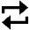 Triangle Arrow Reload Horizontal Fill Icon from Outlined Fill - Material Pro Set