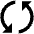 Triangle Arrow Synchronize Alt Fill Icon from Outlined Fill - Material Pro Set