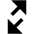 Triangle Arrow Transfer Diagonal 3 Fill Icon from Outlined Fill - Material Pro Set