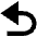 Triangle Arrow Turn Backward Fill Icon from Outlined Fill - Material Pro Set