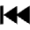 Fast Rewind Alt Fill Icon from Outlined Fill - Material Pro Set
