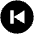 Skip Previous Circle Fill Icon from Outlined Fill - Material Pro Set