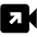 Video Call Outgoing Fill Icon from Outlined Fill - Material Pro Set