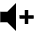 Volume Increase Fill Icon from Outlined Fill - Material Pro Set