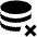Database Remove Fill Icon from Outlined Fill - Material Pro Set