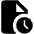 Document History Fill Icon from Outlined Fill - Material Pro Set