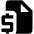 Finance Document Fill Icon from Outlined Fill - Material Pro Set
