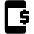 Mobile Payment Fill Icon from Outlined Fill - Material Pro Set