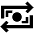 Money Exchange Fill Icon from Outlined Fill - Material Pro Set