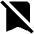 Bookmark Off Fill Icon from Outlined Fill - Material Pro Set