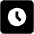 Clock Square Fill Icon from Outlined Fill - Material Pro Set