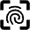Fingerprint Scan Fill Icon from Outlined Fill - Material Pro Set