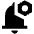 Notification Setting Bolt Fill Icon from Outlined Fill - Material Pro Set
