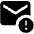 Alert Email Fill Icon from Outlined Fill - Material Pro Set
